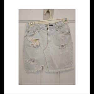 Rag & Bone jeans mini skirt size 24